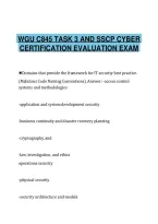 WGU&lowbar;C845&lowbar;TASK&lowbar;3&lowbar;AND&lowbar;SSCP&lowbar;CYBER&lowbar;CERTIFICATION&lowbar;EVALUATION&lowbar;2026&lowbar;EXAM&period;pdf