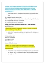 USPAP 15-HOUR COURSE EXAM NEWEST EVALUATED EXAM PRACTICE 120 &NewLine;QUESTIONS 2026-2027&vert;ORIGINAL QUESTIONS & ANSWERS &vert;DETAILED &NewLine;RATIONALES &vert;&ast;HINTED&ast; COMPLETE EXAM PREP GRADED A&plus;&ast;&ast;INSTANT &NewLine;DOWNLOAD PDF&ast;&ast;
