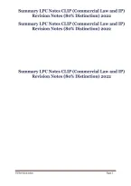 Commercial Law & Intellectual Property LPC Notes &vert; Study Guide