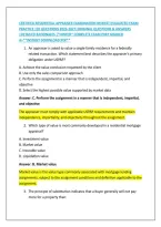 CERTIFIED RESIDENTIAL APPRAISER EXAMINATION NEWEST EVALUATED EXAM &NewLine;PRACTICE 120 QUESTIONS 2026-2027&vert;ORIGINAL QUESTIONS & ANSWERS &NewLine;&vert;DETAILED RATIONALES &vert;&ast;HINTED&ast; COMPLETE EXAM PREP GRADED &NewLine;A&plus;&ast;&ast;INSTANT DOWNLOAD PDF&ast;&ast; 