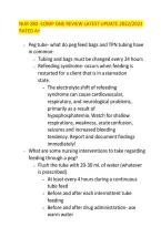 NUR 280 Comprehensive Review &vert; Nursing Exam Questions & Answers