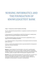 Nursing Informatics&NewLine;Foundation of Knowledge&NewLine;Nursing Informatics Study Guide&NewLine;Healthcare Information Systems