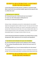  ATI Mental Health Practice &vert; Questions&comma; Answers & Study Guide 2026&sol;2027