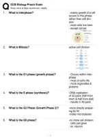 Biology Praxis Exam &vert; Questions&comma; Answers & Study Guide 2026&sol;2027