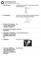 AP Biology Final Exam &vert; Questions&comma; Answers & Study Guide