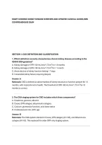 EDAPT CHRONIC KIDNEY DISEASE OVERVIEW AND UPDATED CLINICAL GUIDELINES&NewLine;COMPREHENSIVE EXAM&NewLine;