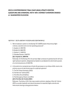 DELTA COMPREHENSIVE FINAL EXAM &lpar;2026&rpar; UPDATE VERIFIED&NewLine;QUESTIONS AND ANSWERS &vert; WITH 100&percnt; CORRECT ANSWERS GRADED&NewLine;A&plus; GUARANTEED SUCCESS