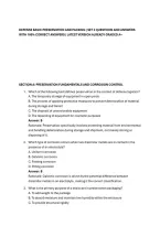 DEFENSE BASIC PRESERVATION AND PACKING &vert; SET 3 QUESTIONS AND ANSWERS&NewLine;WITH 100&percnt; CORRECT ANSWERS &vert; LATEST VERSION ALREADY GRADED A&plus;