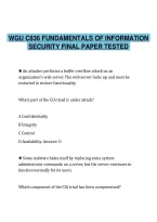 WGU&lowbar;C836&lowbar;FUNDAMENTALS&lowbar;OF&lowbar;INFORMATION&lowbar;SECURITY&lowbar;FINAL&lowbar;PAPER&lowbar;2026&lowbar;TESTED&period;pdf