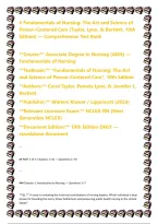 The Art and Science of Person-Centered Care 10th Edition by Taylor&comma; Lynn&comma; and Bartlett Comprehensive Test Bank and Study Resources for Person-Centered Nursing&comma; Patient Care&comma; Clinical Practice&comma; Communication&comma; Holistic Care&comma; and Professional Nursing