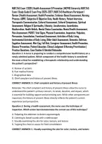 NUR 245 Exam 1 2026 &vert; Health Assessment & Promotion &vert; MCPHS University NUR 245 Exam 1 Study Guide & Exam Prep 2026&ndash;2027 &vert; NUR 245 Healthcare Participant I Review &vert; Health Assessment&comma; Health Promotion&comma; Evidence-Based Assessment&comma; Nursing Process&comma; ADPIE&comma; Sub