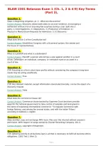 BLAW 2301 Betanzos Exam 1 &lpar;Ch&period; 1&comma; 2 & 4-9&rpar; Key Terms&NewLine;&lpar;Part 3&rpar;&comma;