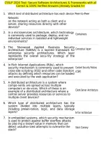 CSSLP 2026 Test&colon; Secure Software Architectures & Frameworks with all Correct & 100&percnt; Verified Answers &vert;Already Graded A&plus;
