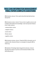 WGU&lowbar;C468&lowbar;INFORMATION&lowbar;MANAGEMENT&lowbar;FINAL&lowbar;PAPER&lowbar;2026&lowbar;COMPLETE&lowbar;QUESTIONS&period;pdf