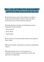 WGU&lowbar;C468&lowbar;INFORMATION&lowbar;MANAGEMENT&lowbar;CERTIFICATION&lowbar;EVALUATION&lowbar;2026&lowbar;SOLVED&period;pdf