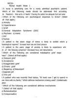 NR326 Mental Health Week 1 &vert; Mental Health Nursing Study Guide &vert; 2026