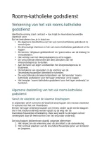 Levensbeschouwing 2 &vert; Rooms-katholieke Godsdienst &vert; VIVES 