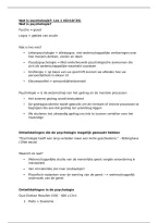 Lesnotities en samenvatting Algemene Psychologie &vert; VU Brussel &vert; 2026&sol;27