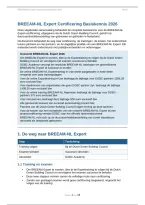 BREEAM-NL Expert Certificering - Complete Samenvatting en Oefenvragen
