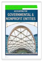 Test Bank for Accounting for Governmental & Nonprofit Entities&comma; 19th Edition by Jacqueline L&period; Reck&comma; Suzanne Lowensohn & Daniel Neely &vert; Questions and Answers &vert; Chapters 1&ndash;17