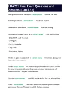 LRA 211 Final Exam Questions and Answers &lpar;Rated A&plus;&rpar;