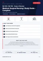 NU 155 Exam 4 Medical-Surgical Nursing I Study Guide 2026&sol;2027 &ndash; Questions and Answers &vert; 100&percnt; Verified &vert; Detailed Rationales &ndash; Pass Guaranteed &ndash; A&plus; Graded 