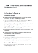 ATI PN Comprehensive Predictor Exam Review 2024&ndash;2025 &vert; Practice Questions and Verified Answers Latest 2026 Update