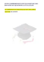 ATI PN Comprehensive Exit Exam Retake 2023&ndash;2024 with NGN Questions &vert; Study Guide and Practice Prep Latest 2026 Update