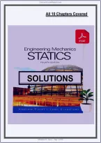 Solutions Manual for Conv Engineering Mechanics Statics &lpar;4th Edition&rpar; by Pytel - Graded A&plus; Comprehensive Exam Prep
