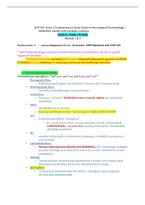 NUR 354 Exam 1 Comprehensive Study Guide on Neurological Pharmacology &vert; 2026&sol;2027 Update with complete solutions&period;