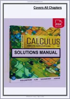 Test Bank&colon; Conv Solutions to Calculus & Its Applications&comma; Brief Version &comma; Goldstein&comma; 2023 &lpar;15th Edition&rpar; - Grade&period;&period;&period;