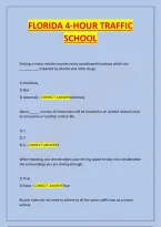 Florida 4-Hour Traffic School