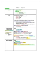 NUR 354 Exam 3 Study Guide&colon; Hyperlipidemia and Cardiovascular Medications &vert; 2026&sol;27 Update Complete&period;