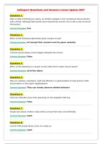 Safesport Questions and Answers Latest Update 2027&NewLine;