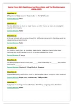 Santa Clara EMS Test Expected Questions and Verified Answers&NewLine;&lpar;2026-2027&rpar;