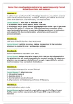 Santa Clara Local systems orientation exam Frequently Tested&NewLine;Actual Questions and Answers