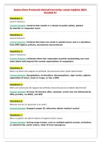 Santa Clara Protocols Solved Correctly Latest Update 2027&comma;&NewLine;Graded A&plus;