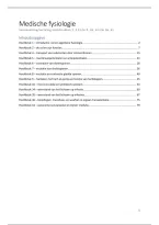 Medische Fysiologie Samenvatting &vert; Selectietoets &vert; RUG