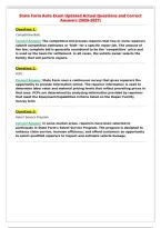 State Farm Auto Exam Updated Actual Questions and Correct&NewLine;Answers &lpar;2026-2027&rpar;
