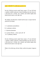 Adult CCRN & PCCN Certification Practice Test 2026 &vert; Critical Care Nursing Exam Prep