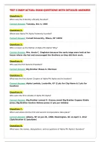 TEST 3 IMDP ACTUAL EXAM QUESTIONS WITH DETAILED ANSWERS&NewLine;