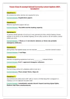 Texas Class B exempt Solved Correctly Latest Update 2027&comma;&NewLine;Graded A&plus;&NewLine;