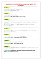 Texas Class B exempt Solved Correctly Latest Update 2027&comma;&NewLine;Graded A&plus;