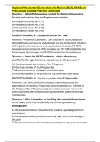 Aspirant Prosecutor Comprehensive Review 2027 &vert; NPA Exam Prep&comma; Study Guide & Practice Questions
