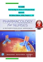 Test Bank for Pharmacology for Nurses&colon; A Pathophysiologic Approach 6th Edition by Michael P&period; Adams&comma; Norman Holland & Carol Urban &vert; Chapters 1-50