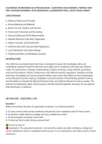CALIFORNIA JOURNEYMAN ELECTRICIAN EXAM &ndash; QUESTIONS AND ANSWERS &vert; VERIFIED AND&NewLine;WELL DETAILED ANSWERS &vert; PLUS RATIONALES &vert; GUARANTEED PASS &vert; LATEST EXAM UPDATE&NewLine;