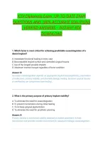 ICOI Diplomate Exam  UP-TO-DATE QUESTIONS AND 100&percnt; ACCURATE SOLUTIONS &vert; VERIFIED ANSWERS - INSTANT PDF DOWNLOAD