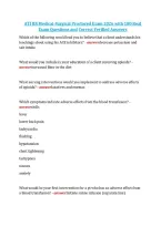ATI RN Medical-Surgical Proctored Exam 2026 &ndash; Study Guide & Practice Questions