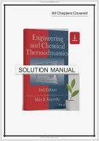 Solutions Manual&colon; Conv Engineering and Chemical Thermodynamics by Koretsky's &lpar;7 Files Merged&rpar; &lpar;2nd Edition&rpar; - Gr&period;&period;&period;