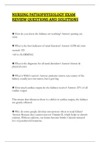 NURSING PATHOPHYSIOLOGY EXAM REVIEW QUESTIONS AND SOLUTIONS&period;pdf&NewLine;&NewLine;
